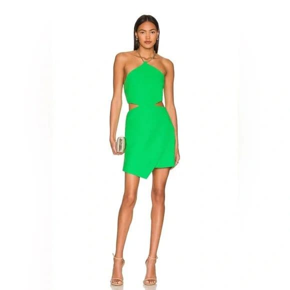 Amanda Uprichard Tyler Mini Dress - Image 1