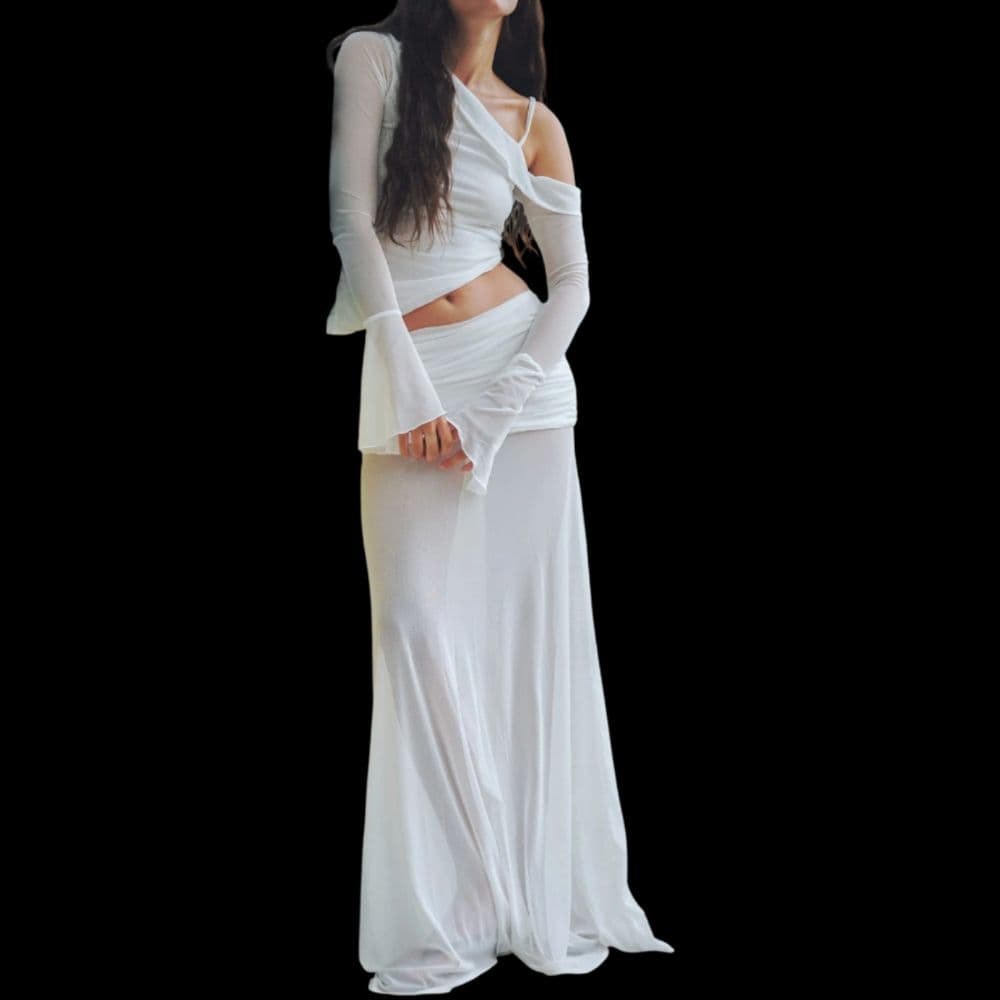 Feners Susurro Blanc Top + Skirt (Brand New, Never Worn)!! - Image 1