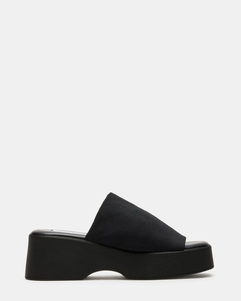 Slinky30 Black Platform Sandal - Image 1