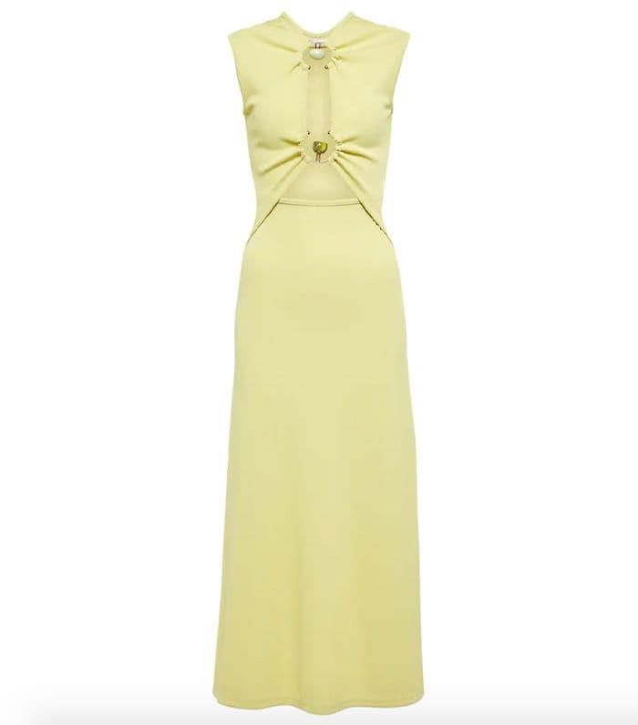 Christopher Esber Midi Dress | Green Dress, Going Out Dress - Image 2