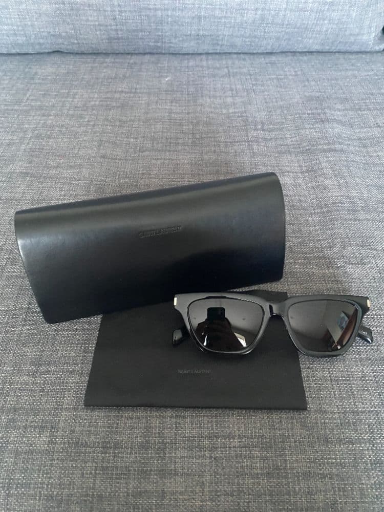 Saint Laurent Black Sulpice Sunglasses - Image 4