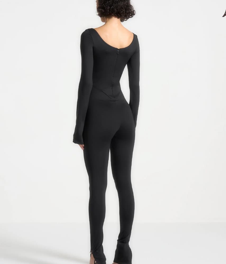 Maniere Devoir Black Jumpsuit - Image 3