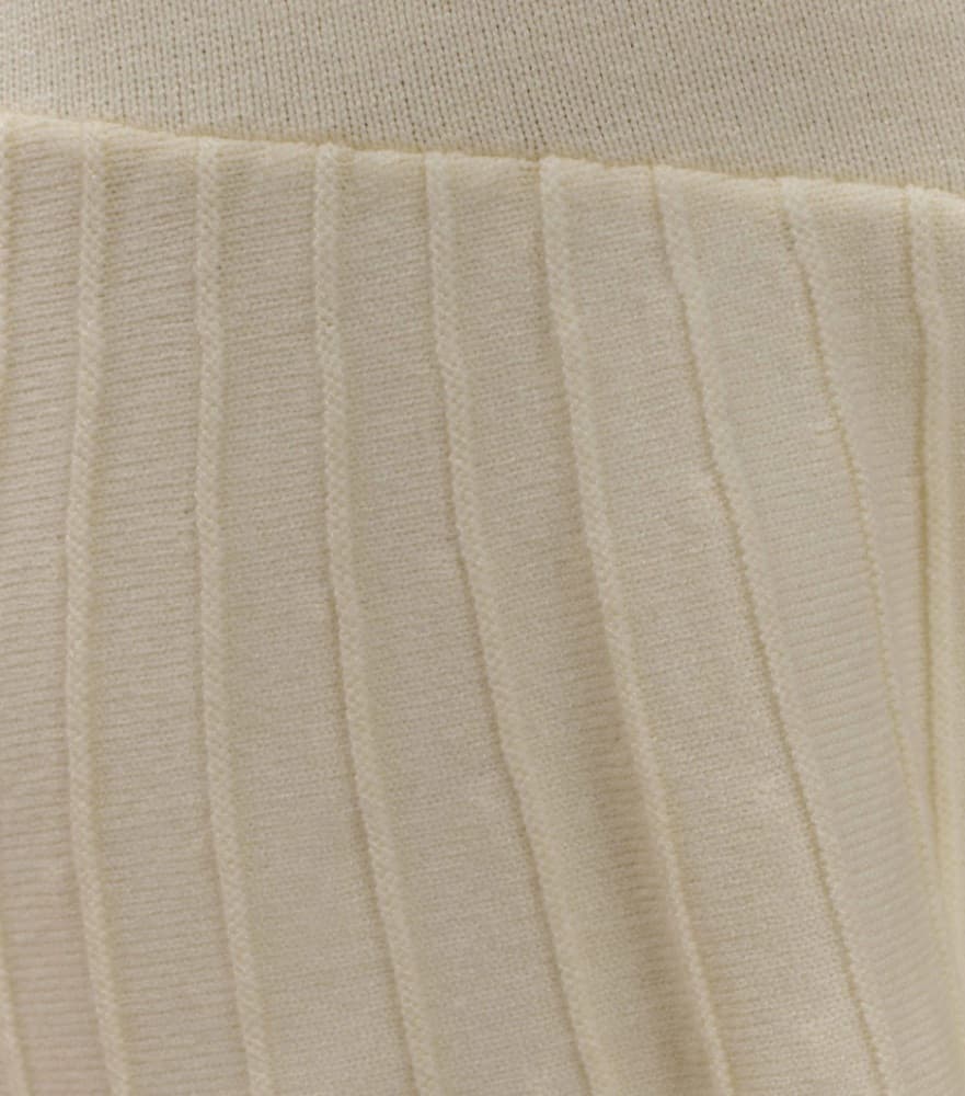 White Knit Dress - Image 4