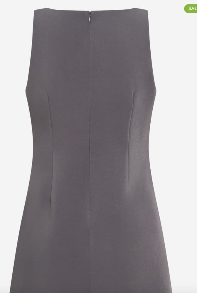 Charcoal Mini Dress - Image 3