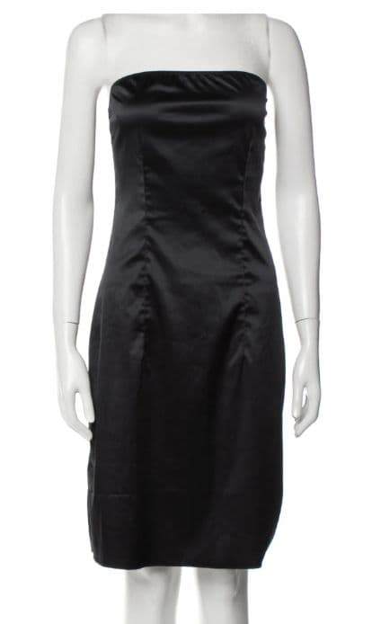 Jean Paul Gaultier JPG Black Strapless Cocktail Dress - Image 1