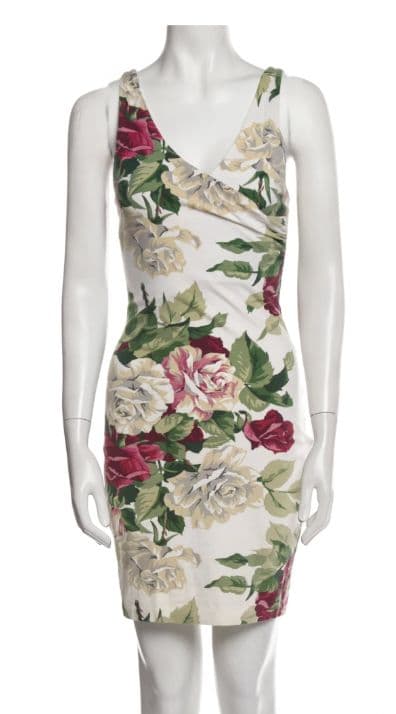 Betsey Johnson Floral Mini Dress - Image 1