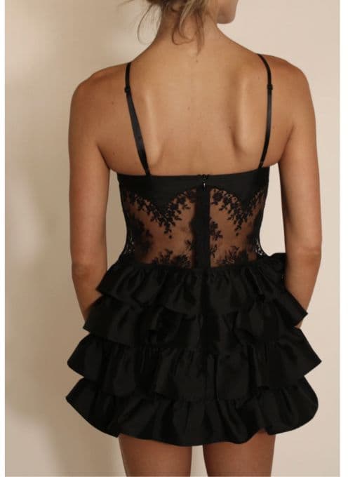 Shushu tong black lace Dress - Image 2