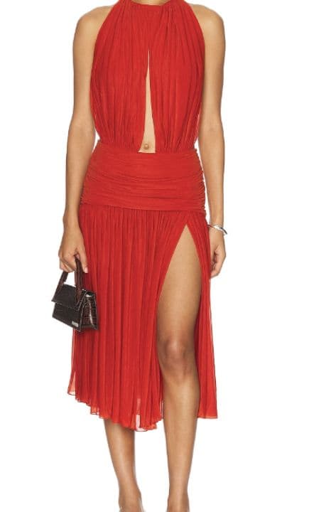 MIRROR PALAIS RED DRESS - Image 1