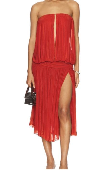 MIRROR PALAIS RED DRESS - Image 2