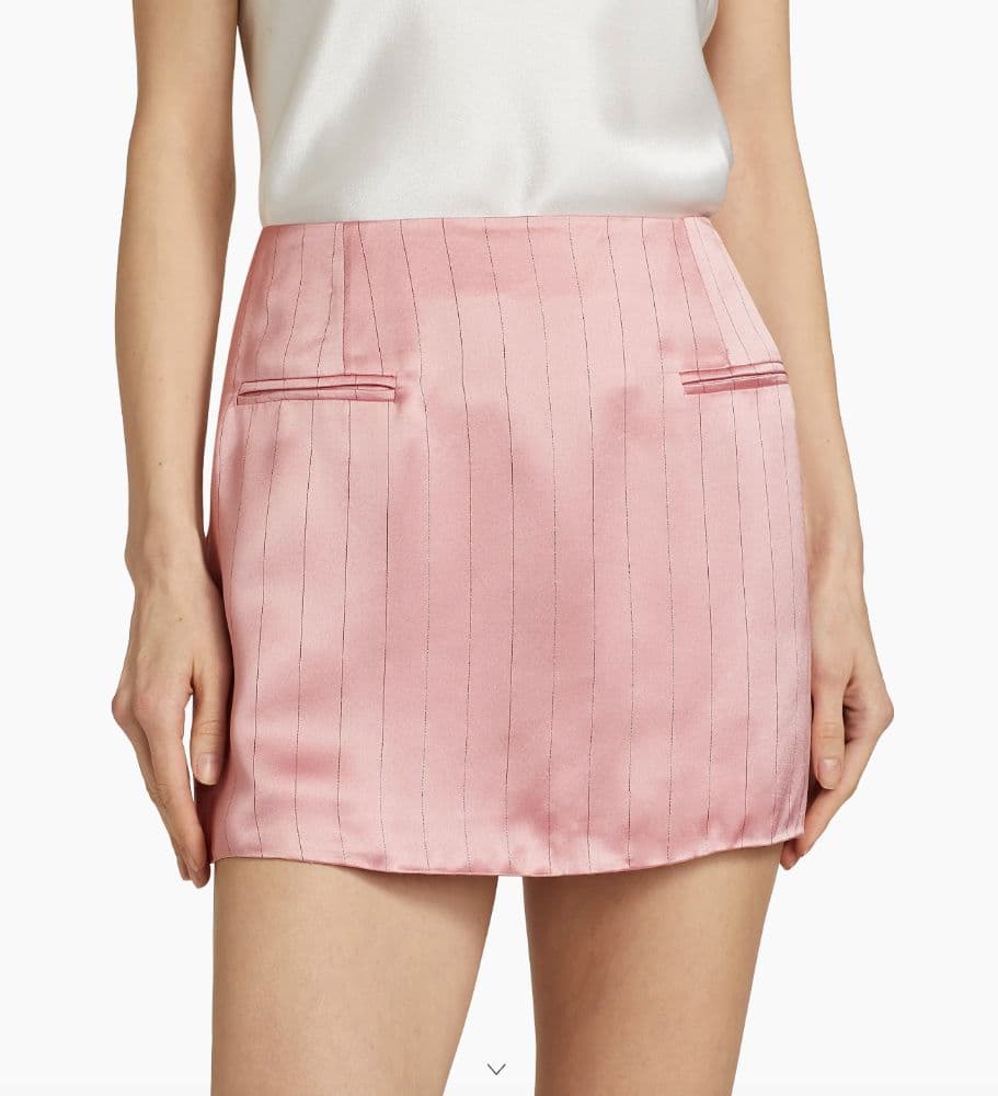 Pink mini skirt - Image 1