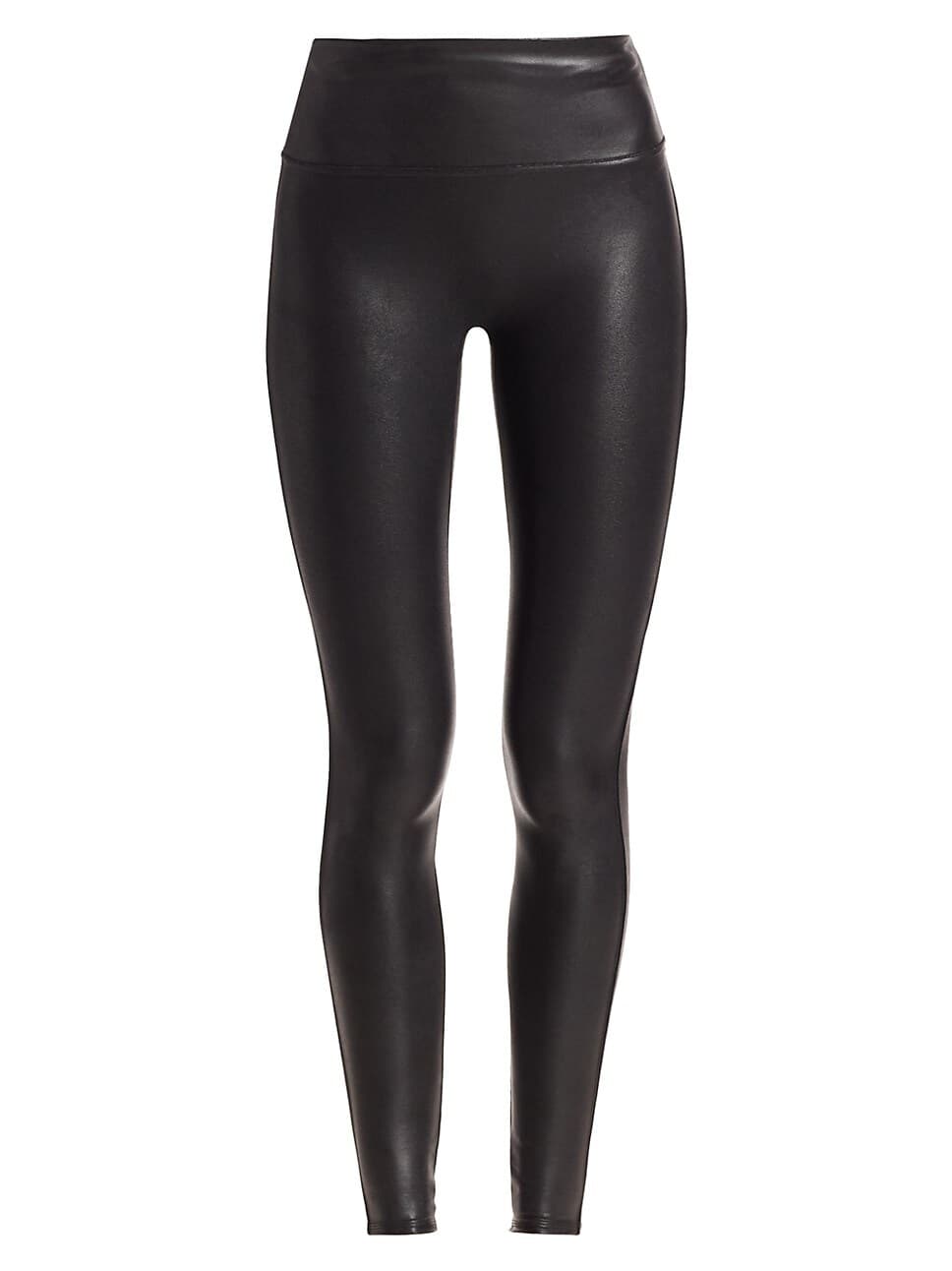 Faux Leather Leggings - Image 1