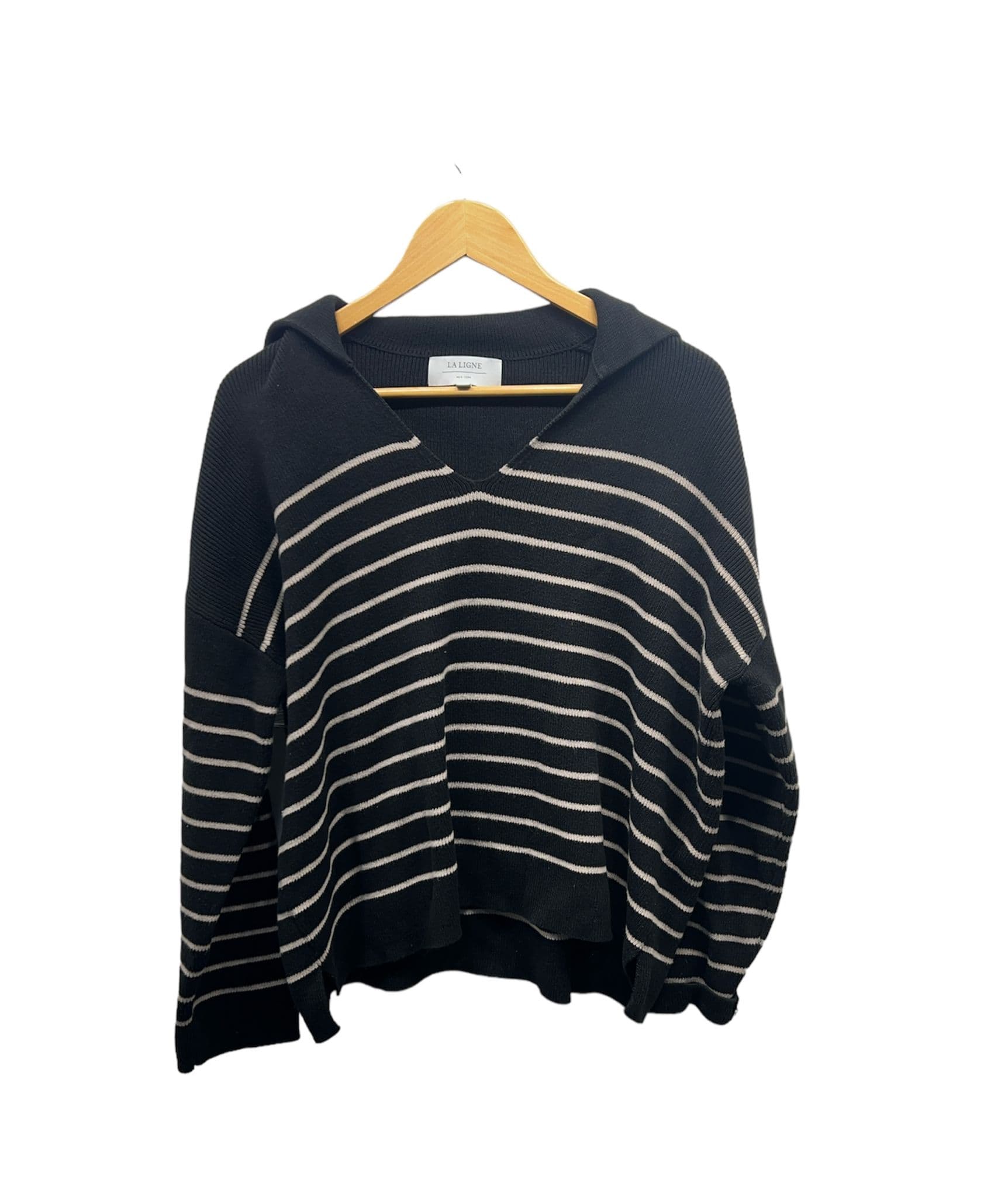 Sailor Stripe Cotton Sweater - Image 2