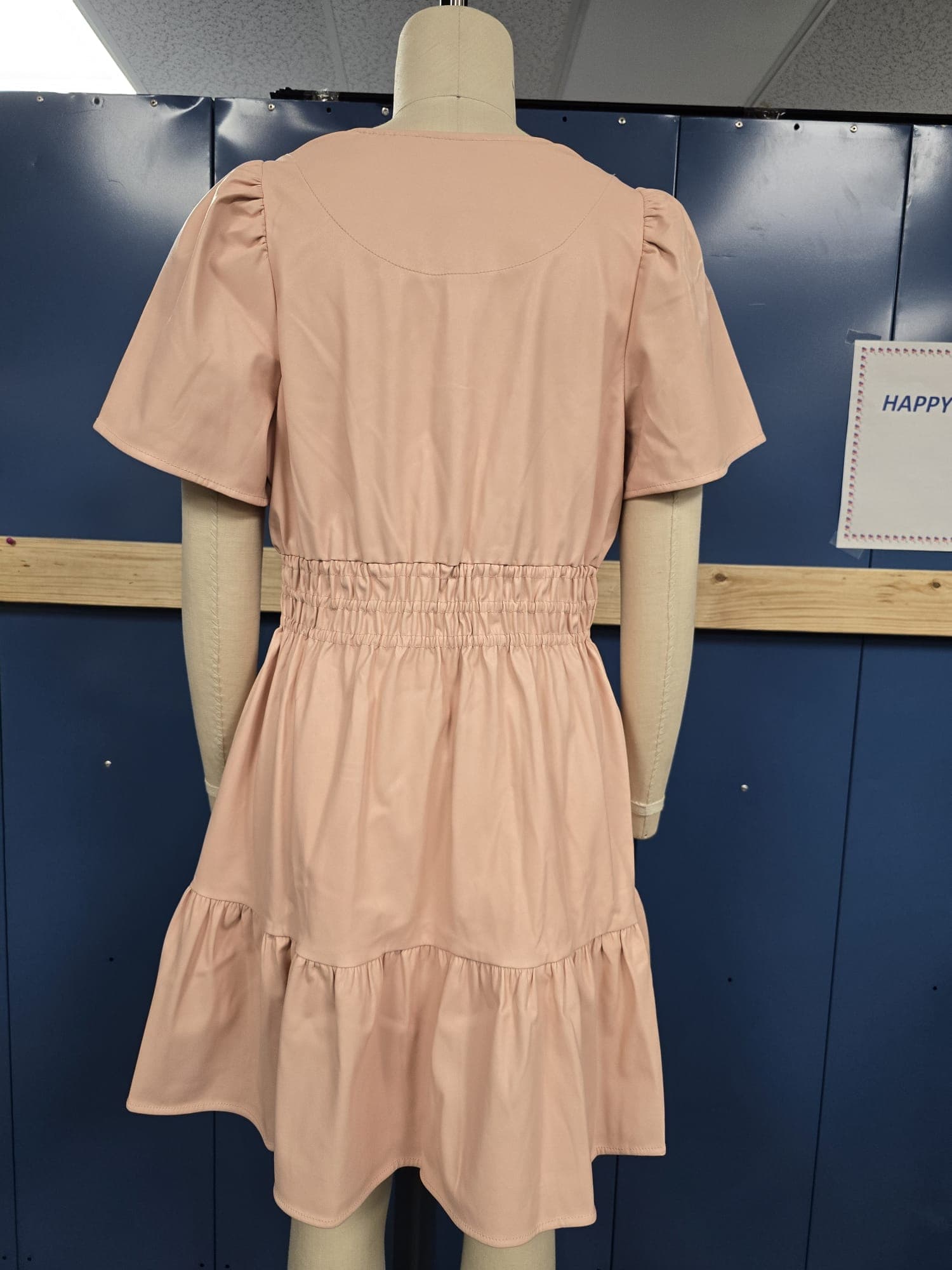 The Somerset Mini Dress: Faux Leather Edition - Image 3