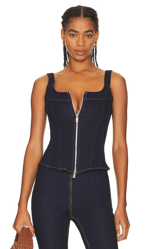 Rainy Corset In Midnight - Image 1