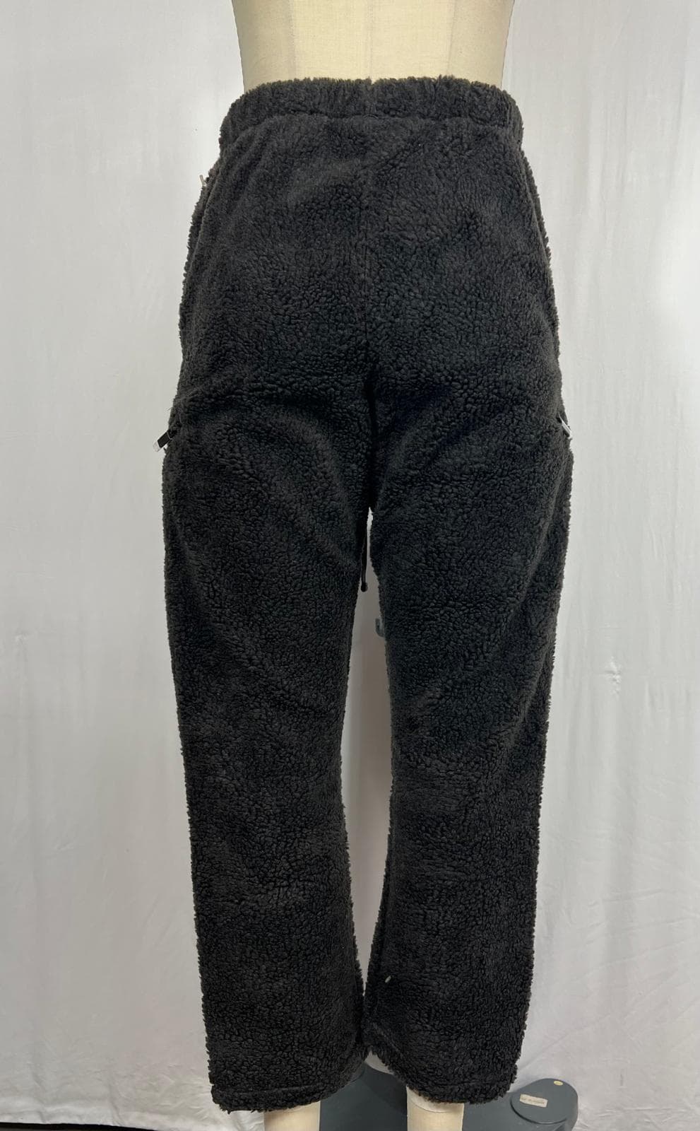 Essentials Black Polyester Lounge Pants - Image 3