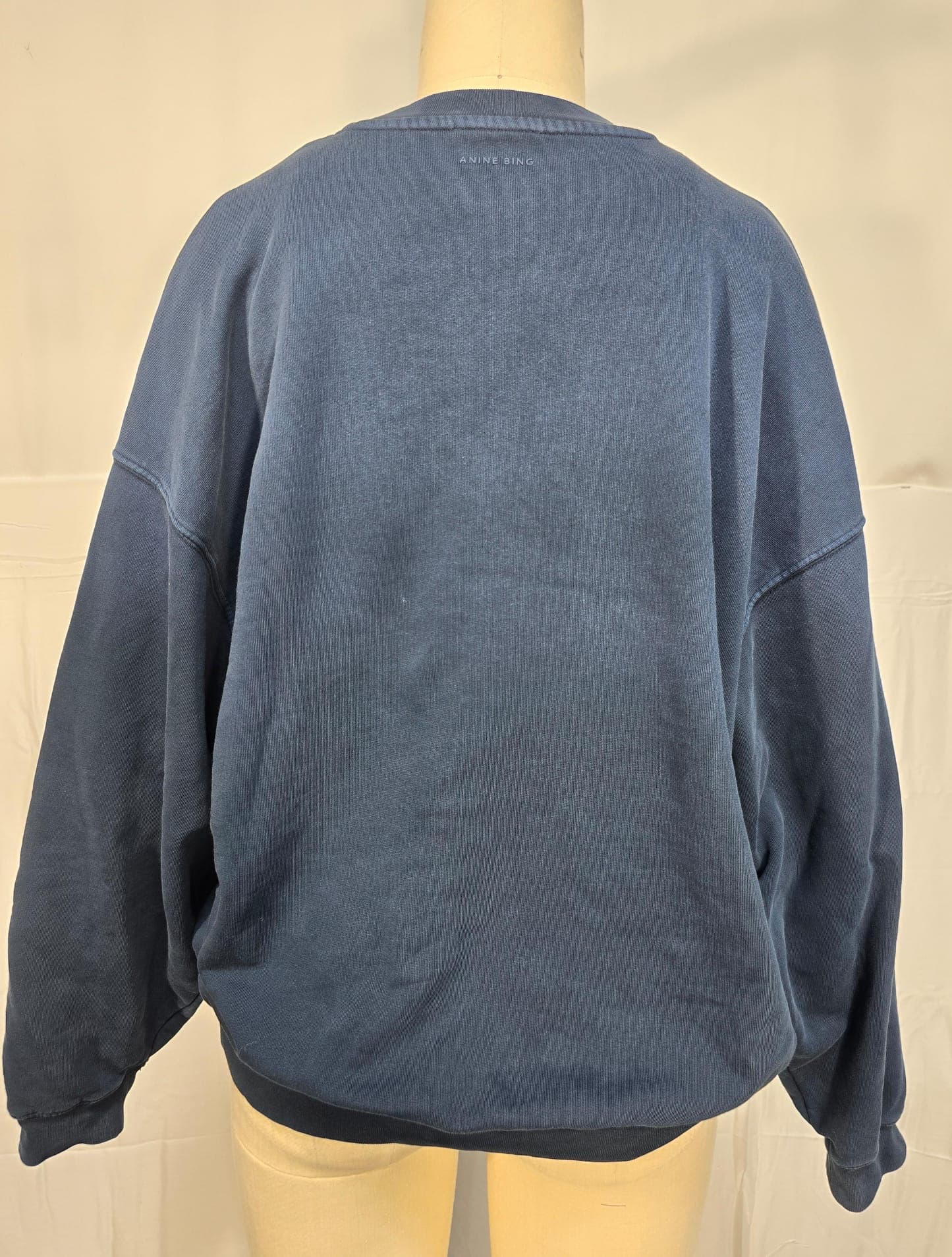 Harvey Crew In Washed Faded Navy - Image 3