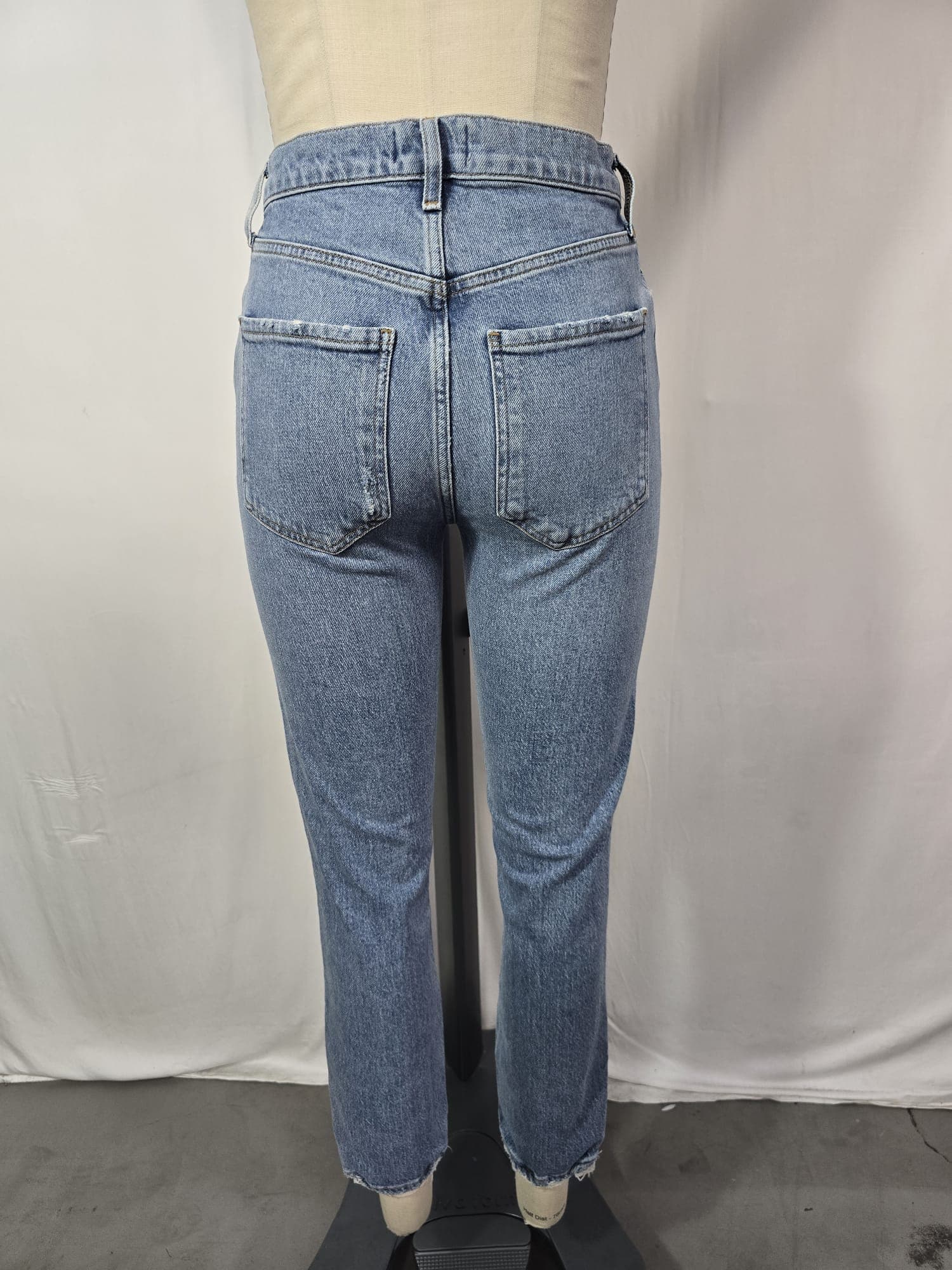 Riley High Waist Straight Leg Jeans - Image 2