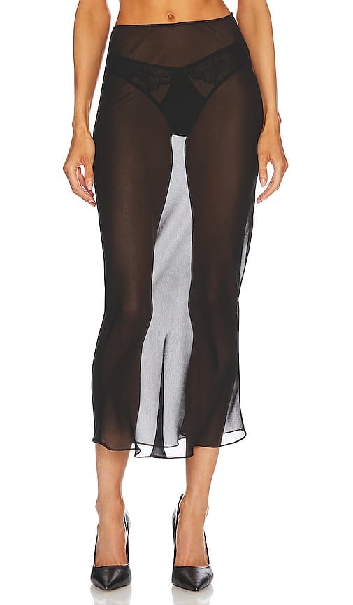 Drew Skirt In Black - Image 1