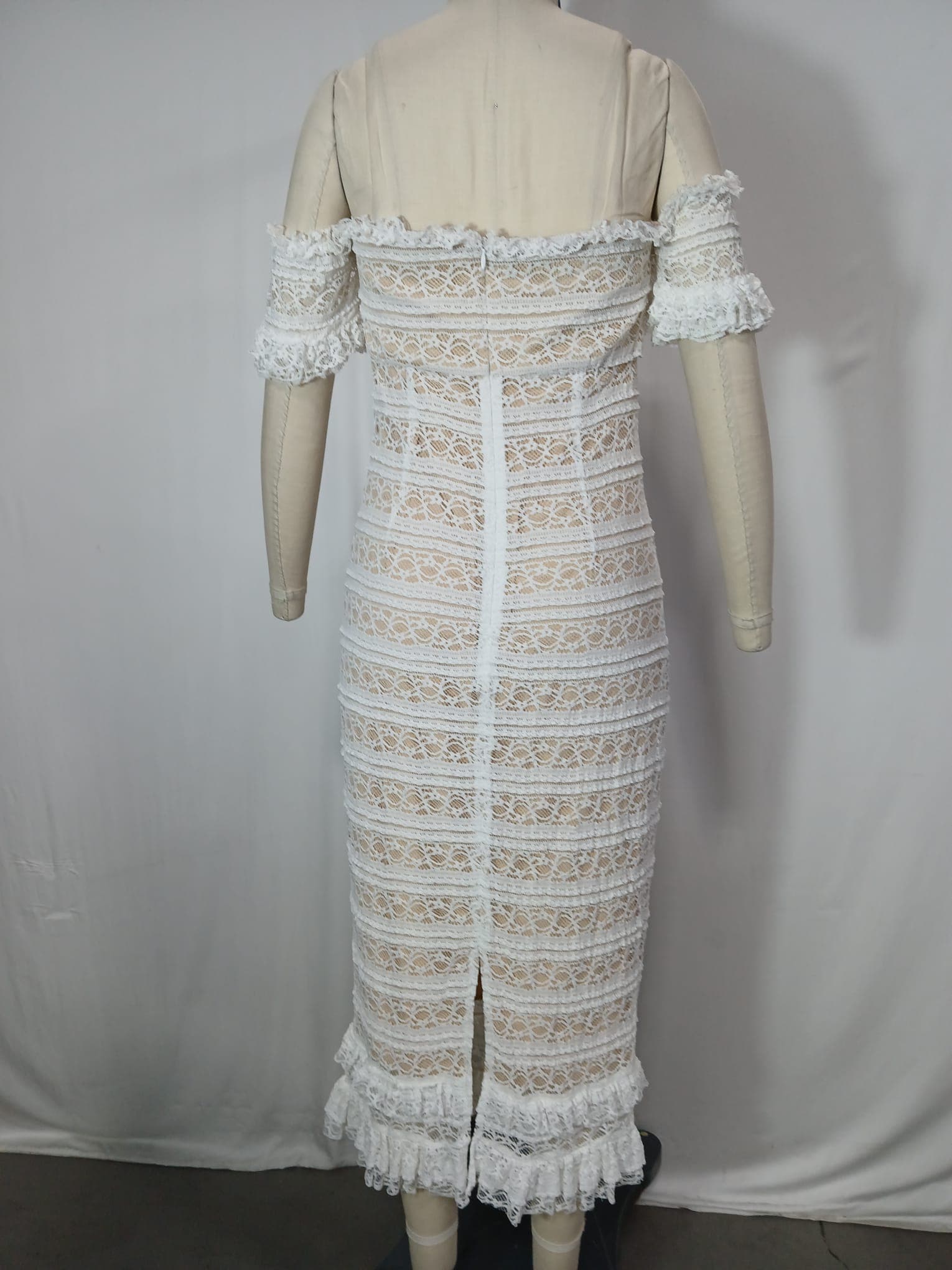 Milaro Dress In Ivory - Image 2