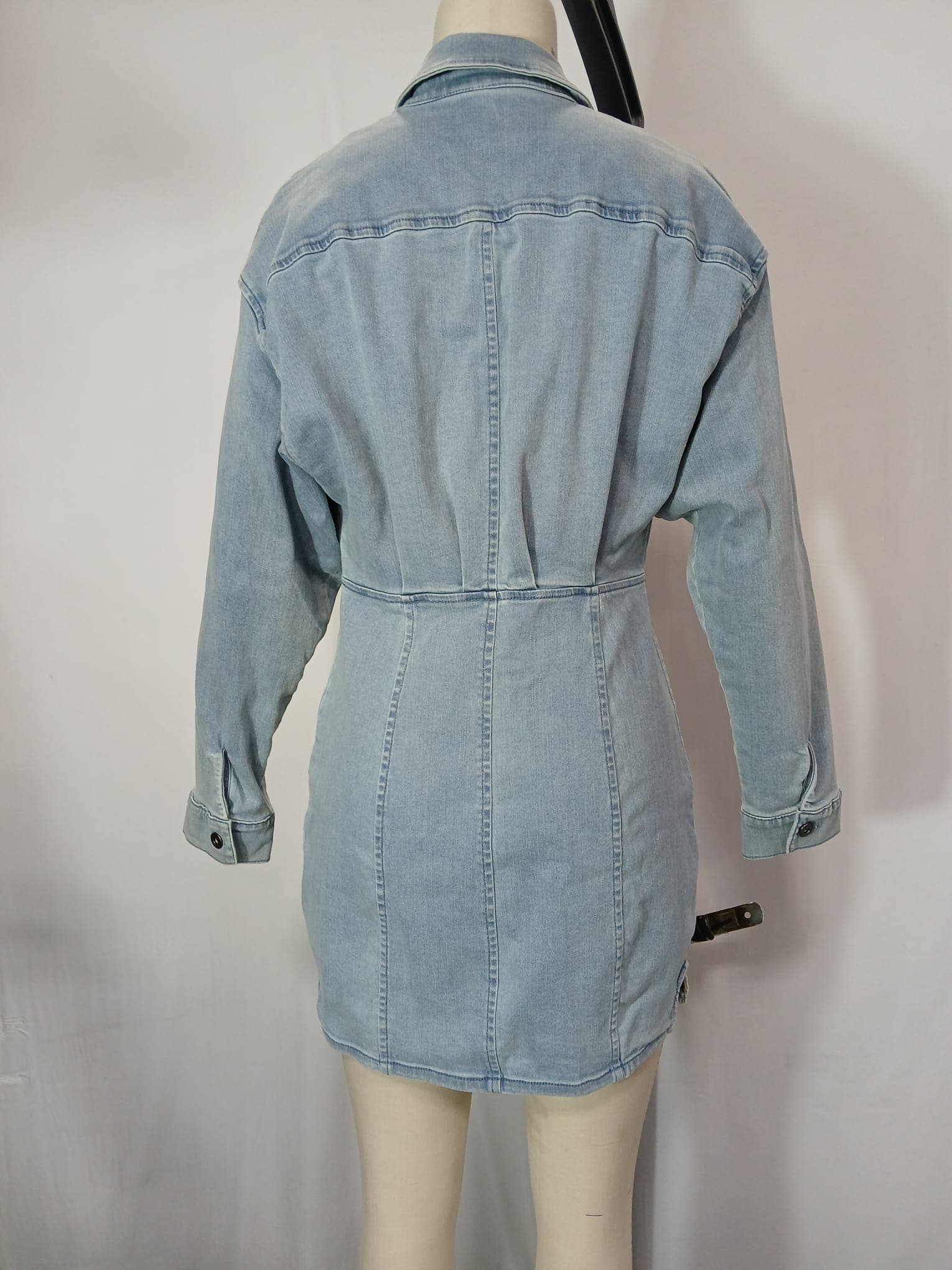 Amber Denim Dress - Image 1