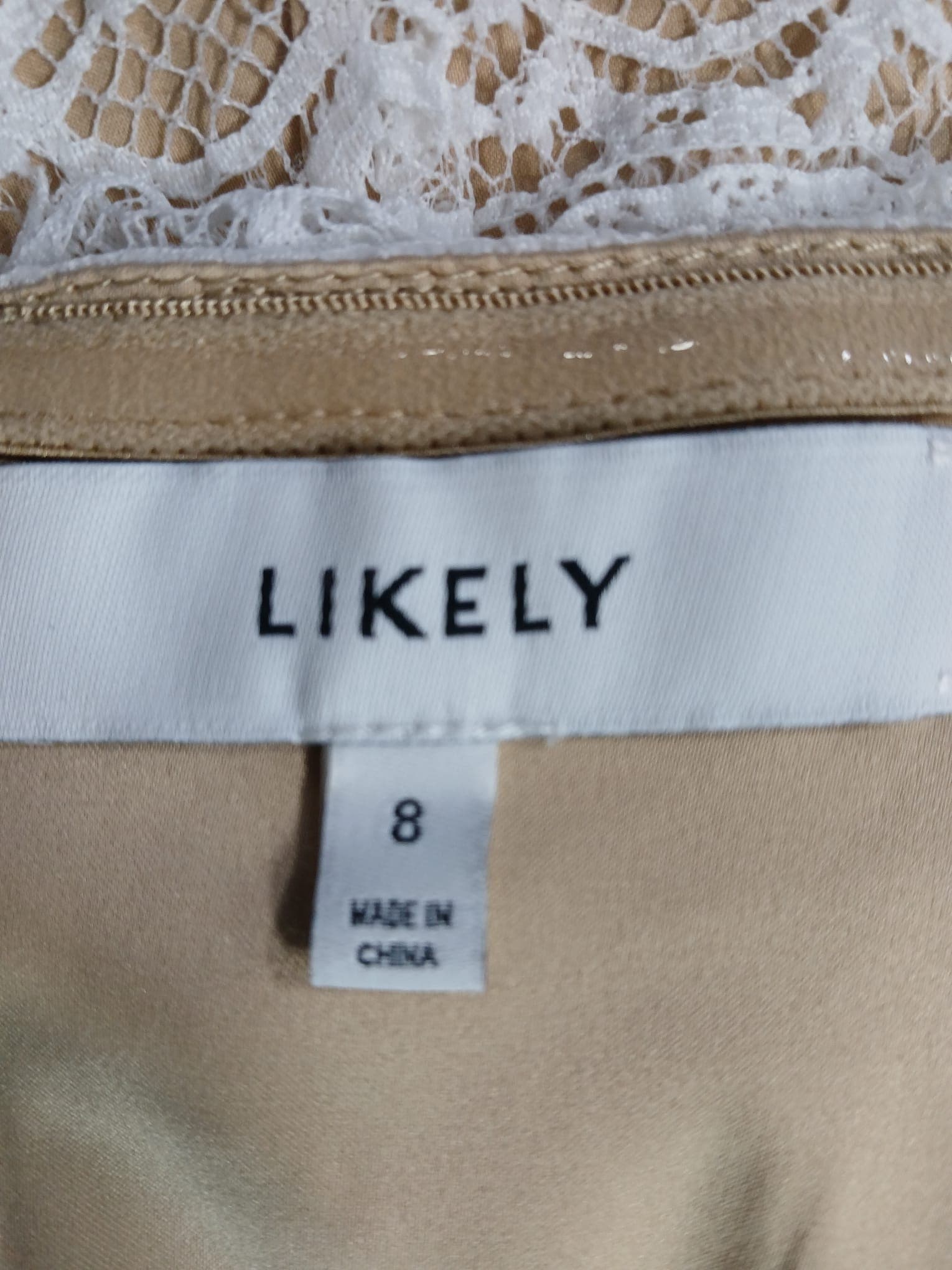 Milaro Dress In Ivory - Image 4