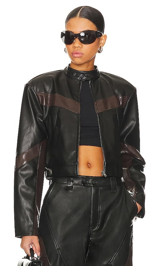 Carter Jacket In Colorblock - Image 3