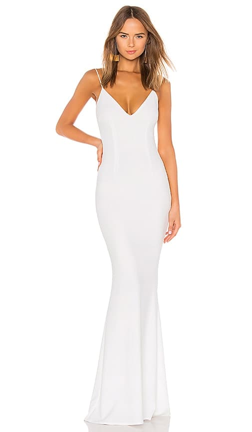 Bambi Gown In Ivory - Image 1