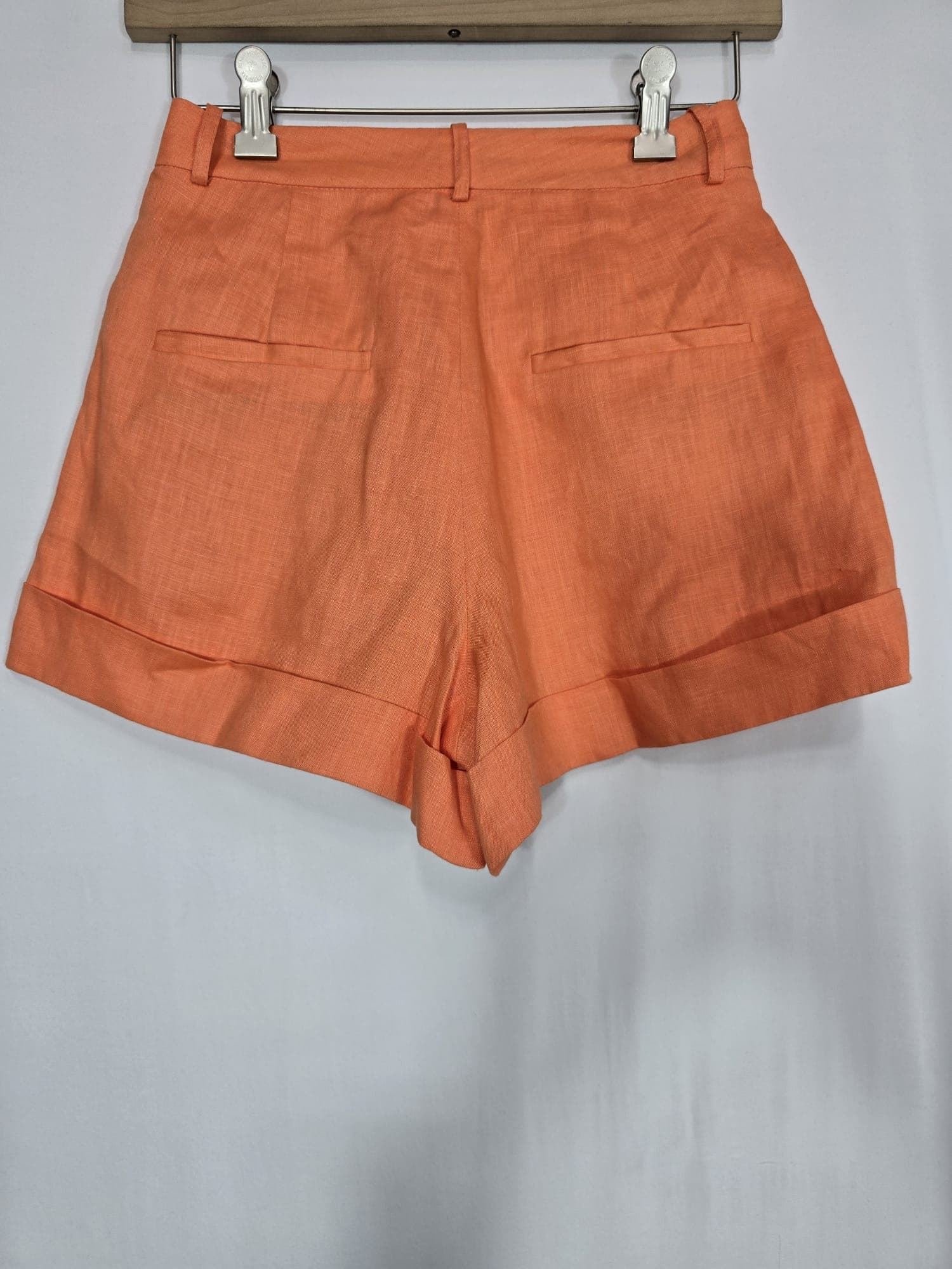 Rabia Short In Papaya - Image 3