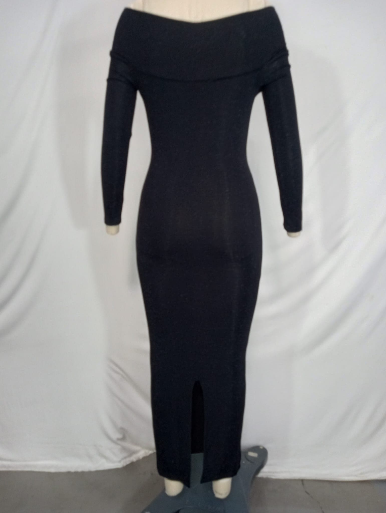 Delta Shimmer Dress In Black - Image 3