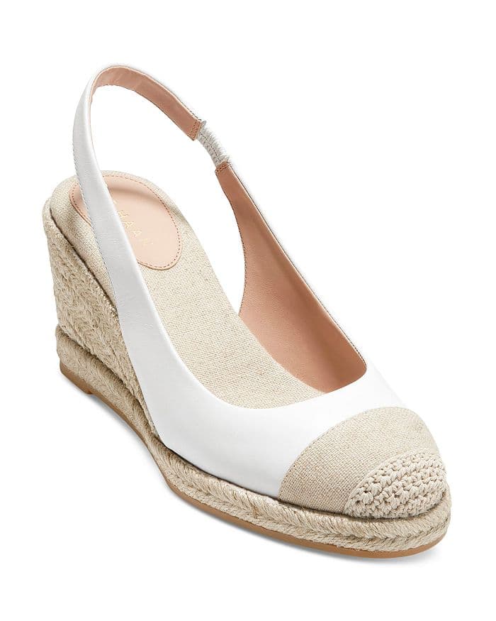Women's Slip On Slingback Espadrille Wedge Sandals - Image 1