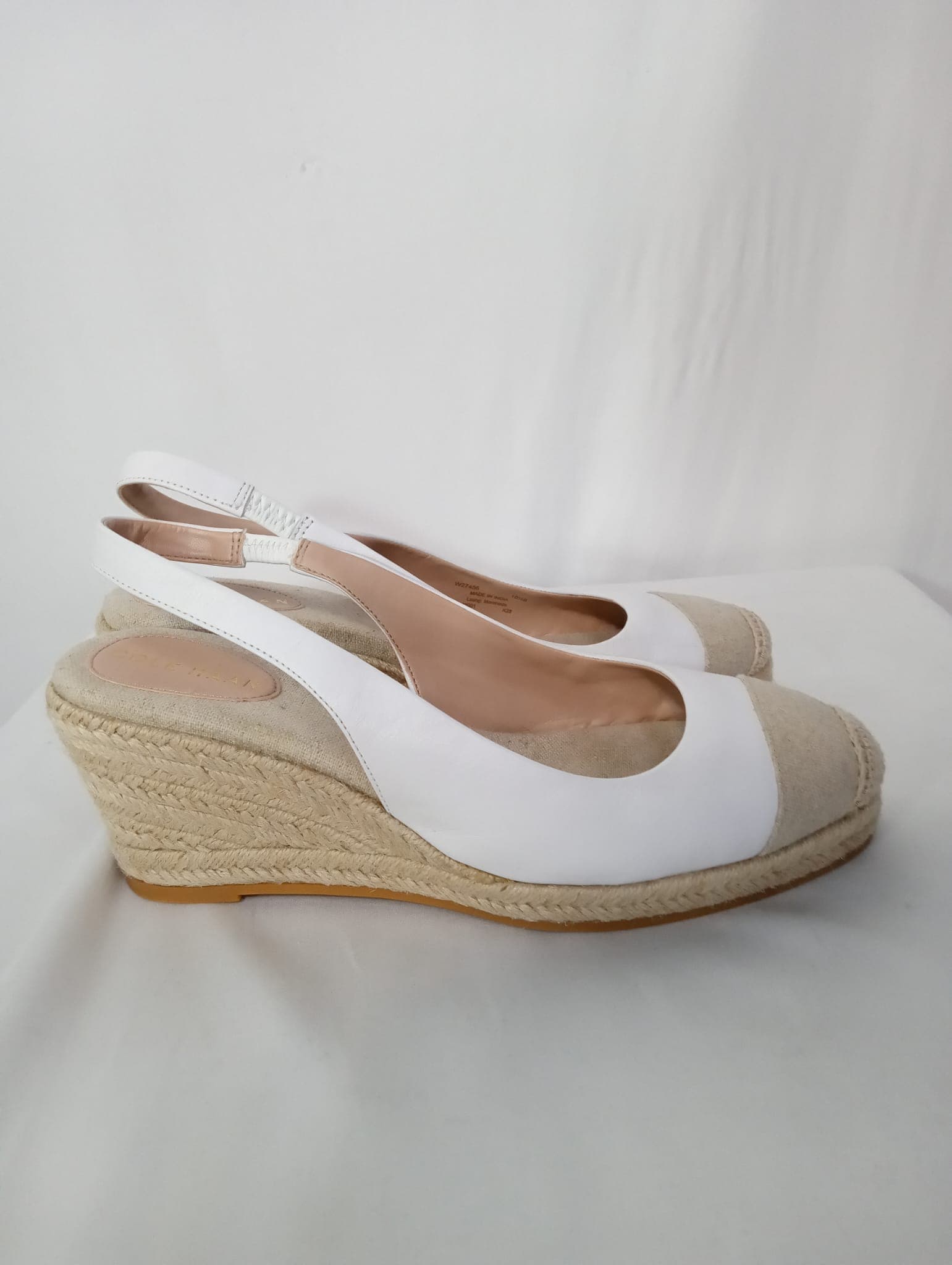 Women's Slip On Slingback Espadrille Wedge Sandals - Image 3