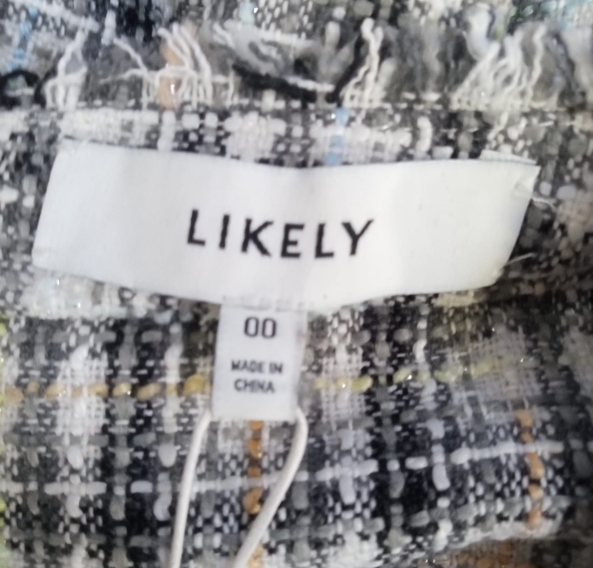 Franco Dress In Grey Multii - Image 4