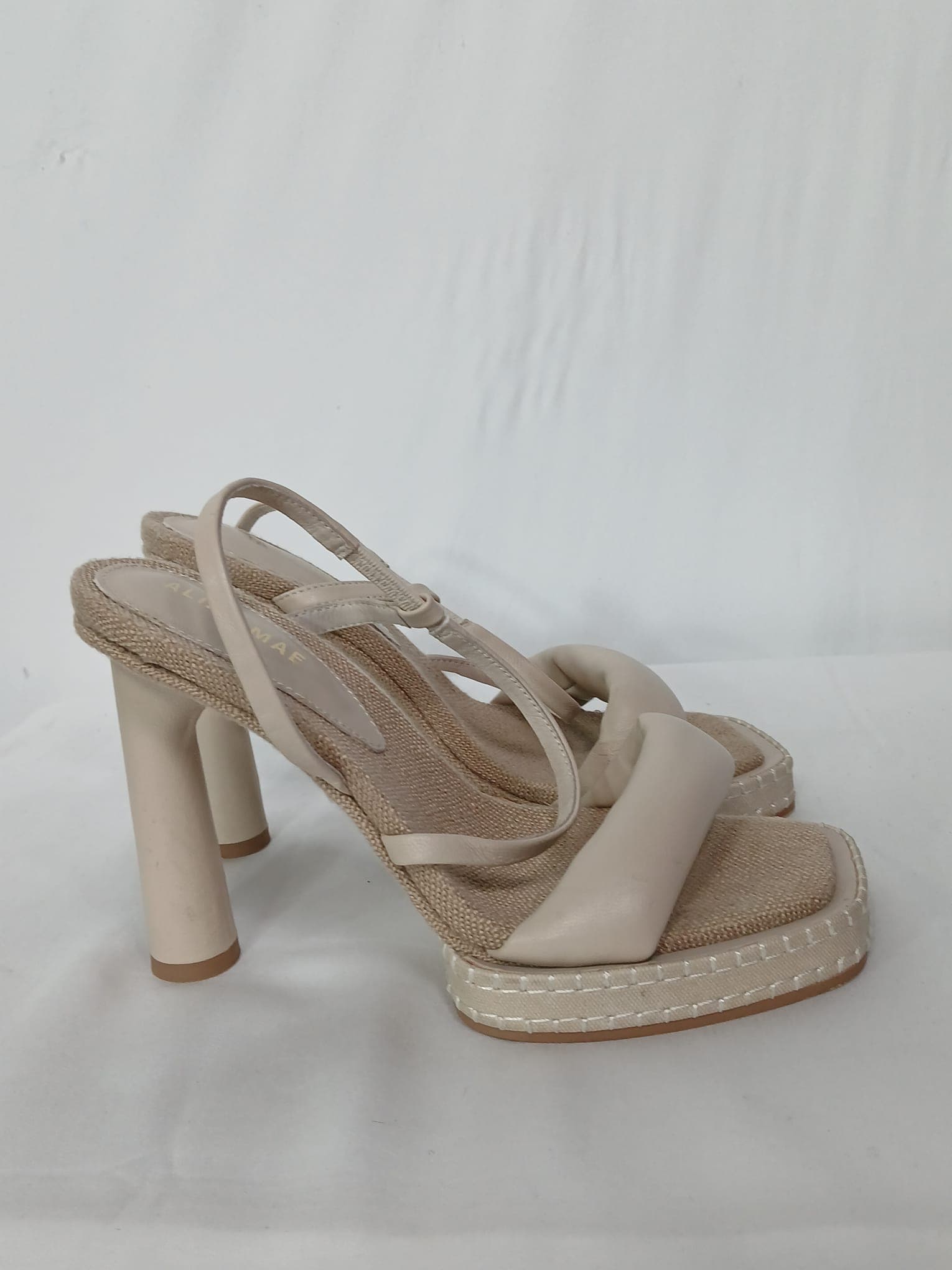 Ginny Heel In Cream - Image 2