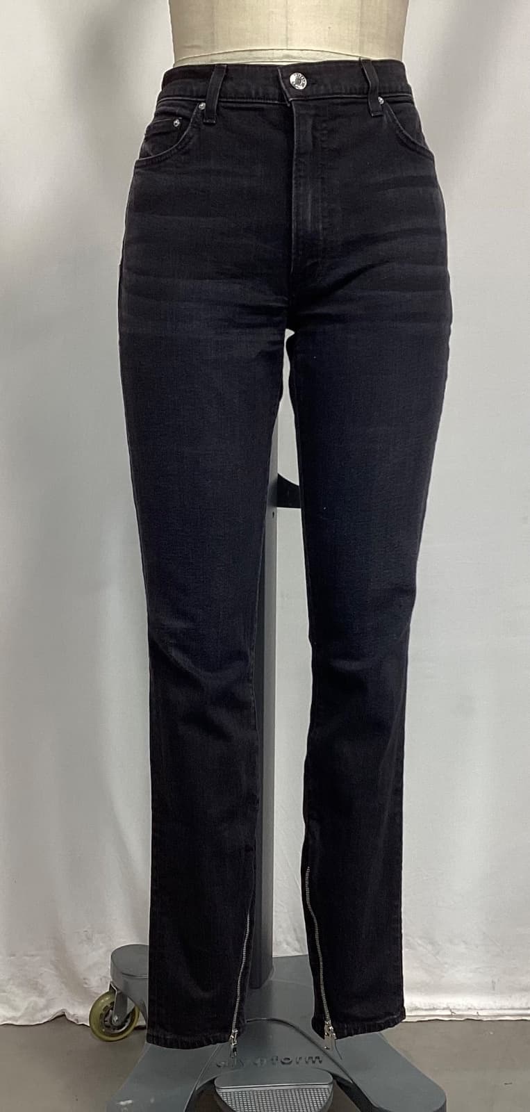 Karla Ankle Zip Skinny In Balmy Alley - Image 3