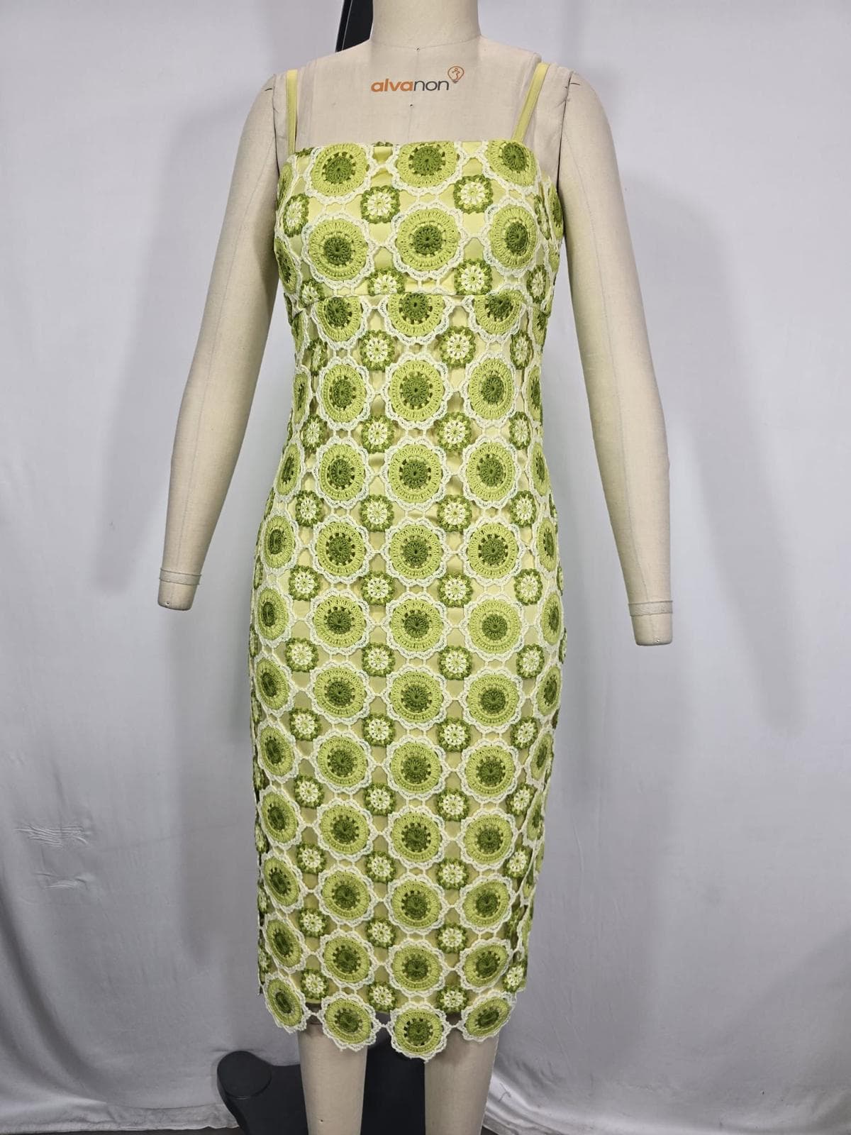Jenila Dress In Green Glow - Image 4