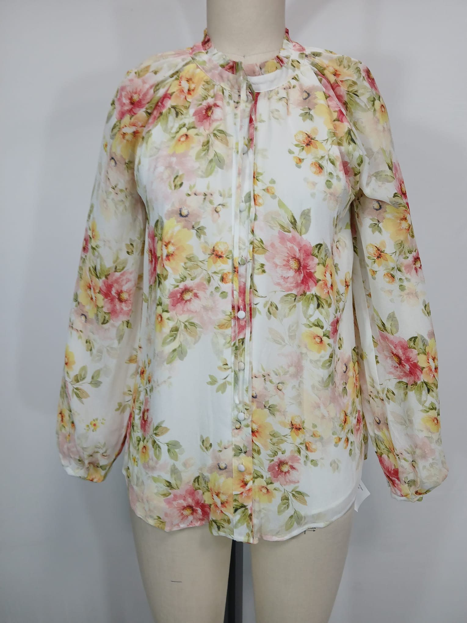 Sundown Blouse In New Day Ivory - Image 3