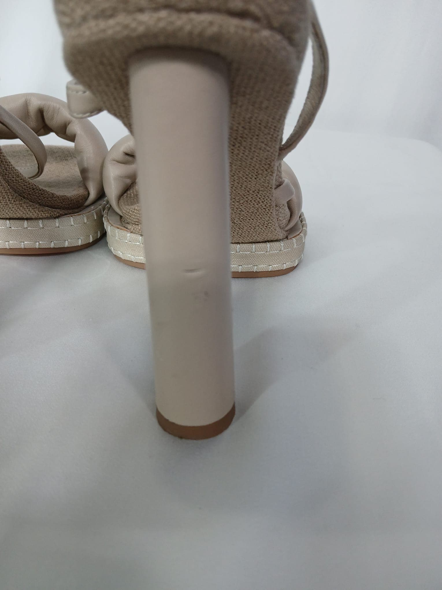 Ginny Heel In Cream - Image 2
