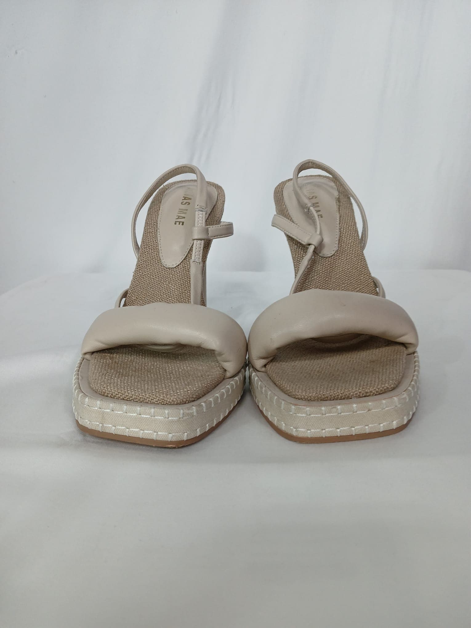 Ginny Heel In Cream - Image 3