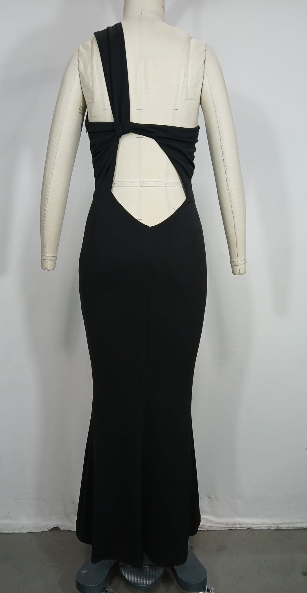 Edgy Dress In Black - Image 2