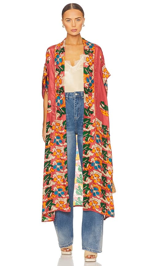 Wonda Kimono In Flower - Image 1