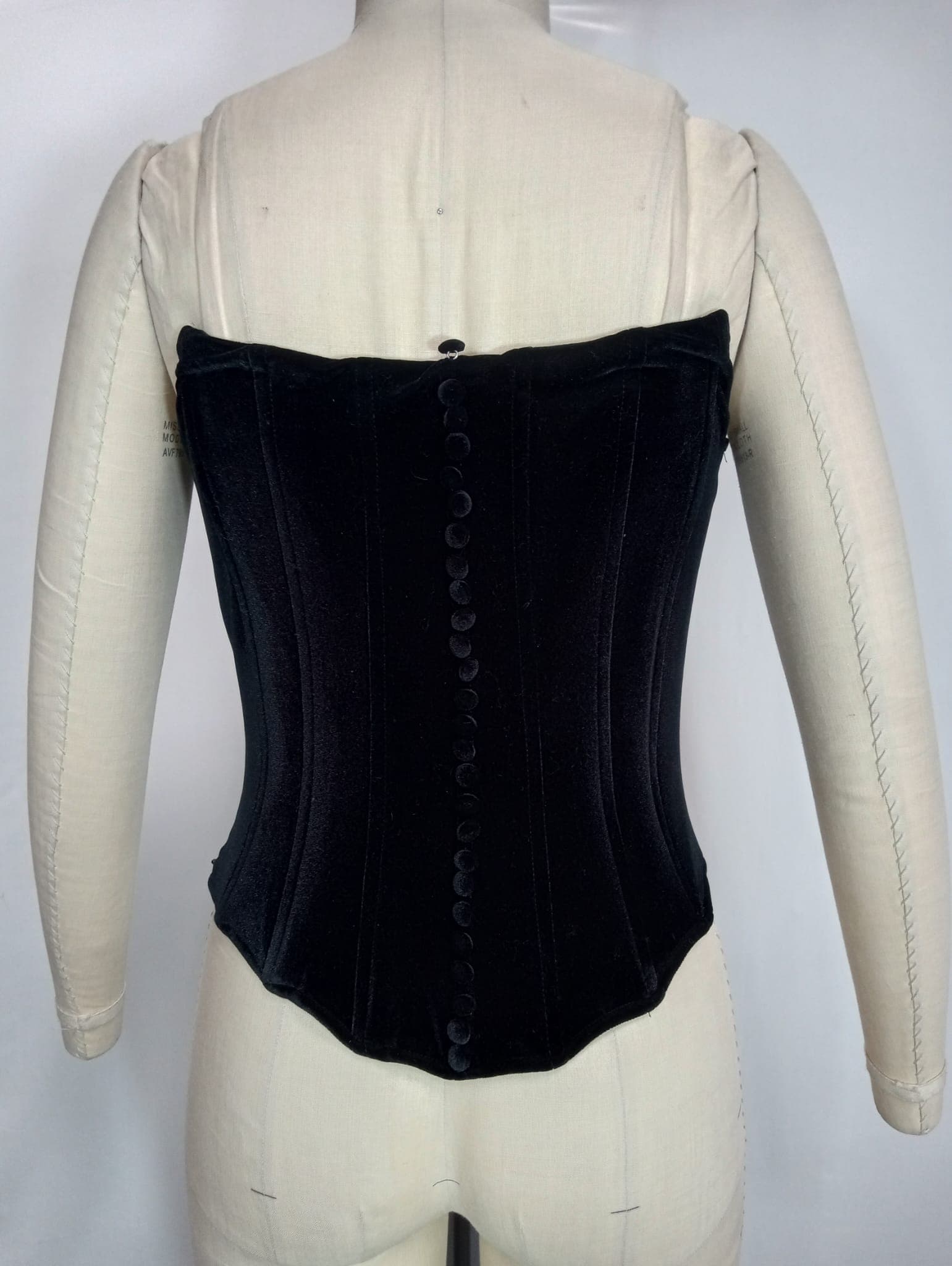 Maddalena Corset In Black - Image 3
