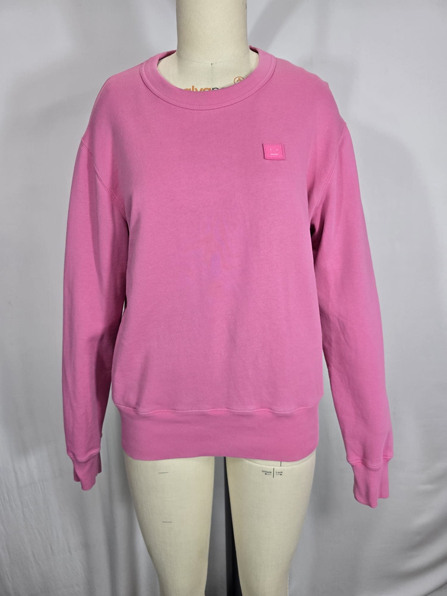 Fairah Face Patch Oversize Cotton Sweatshirt - Image 2