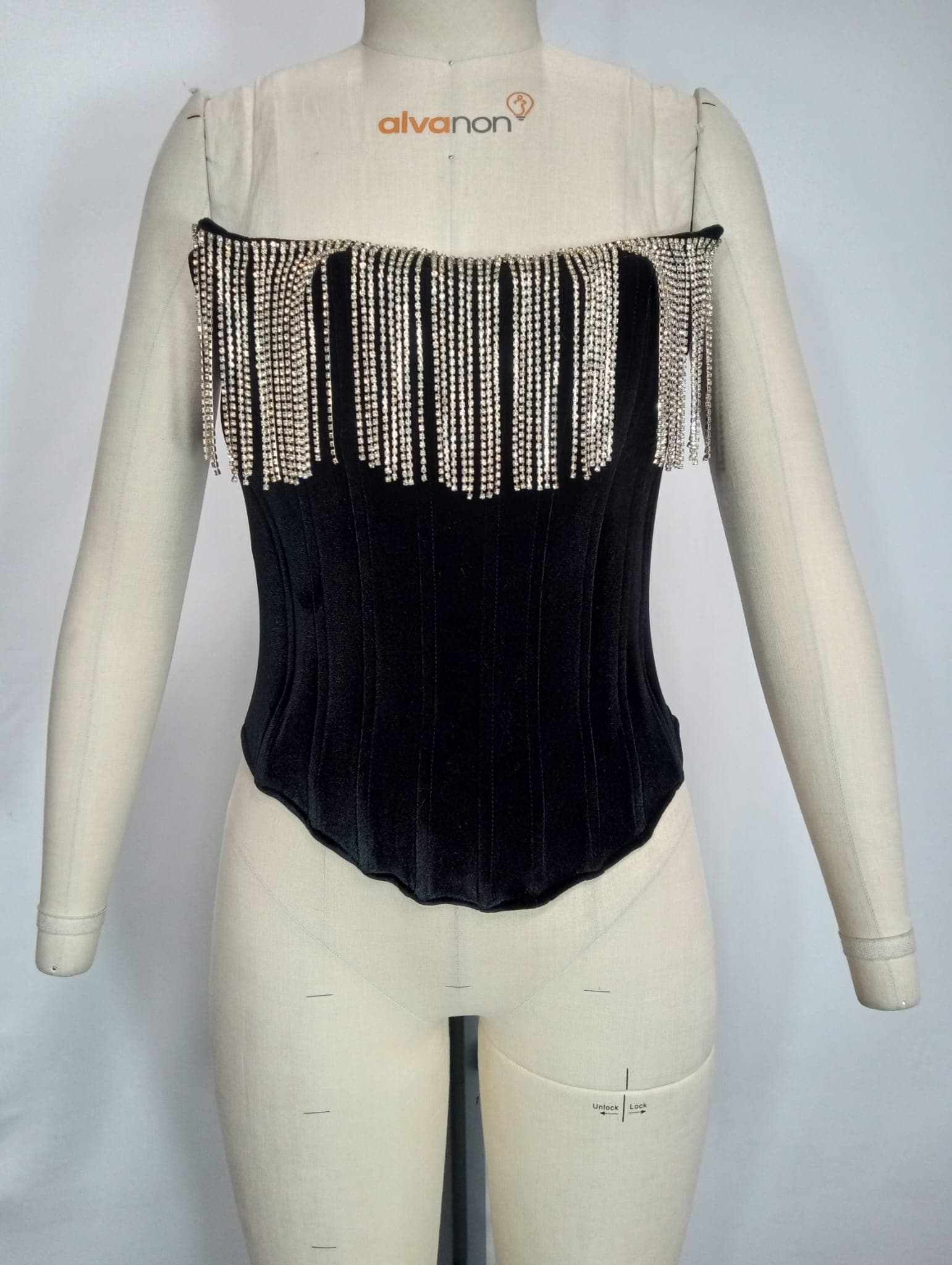 Maddalena Corset In Black - Image 2