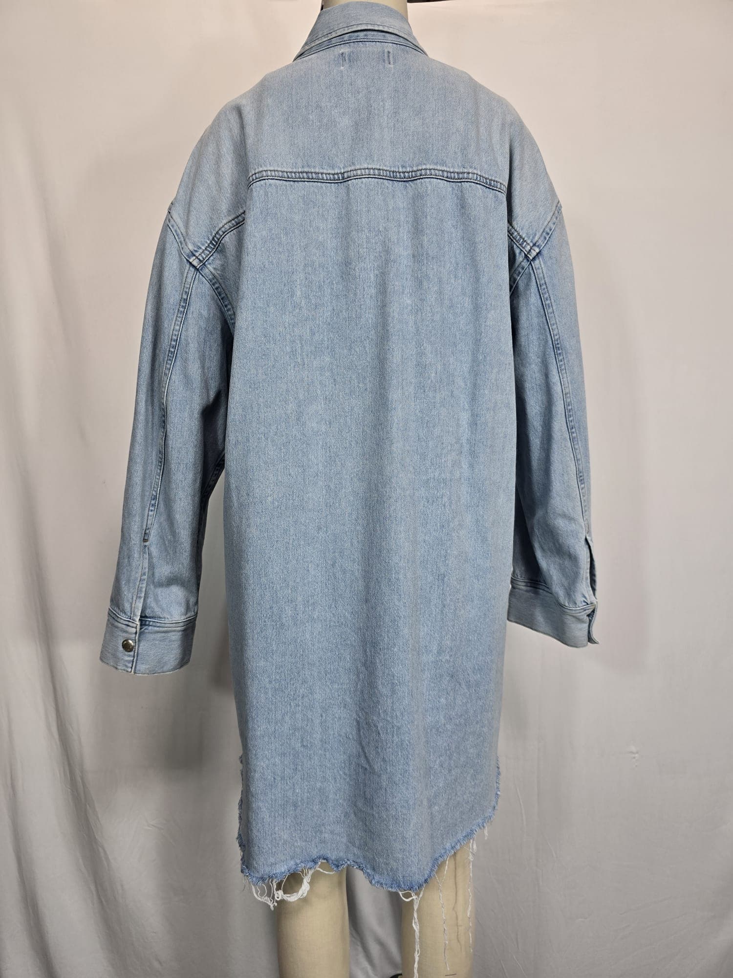 Jessa Shirt Dress In Flush - Image 3
