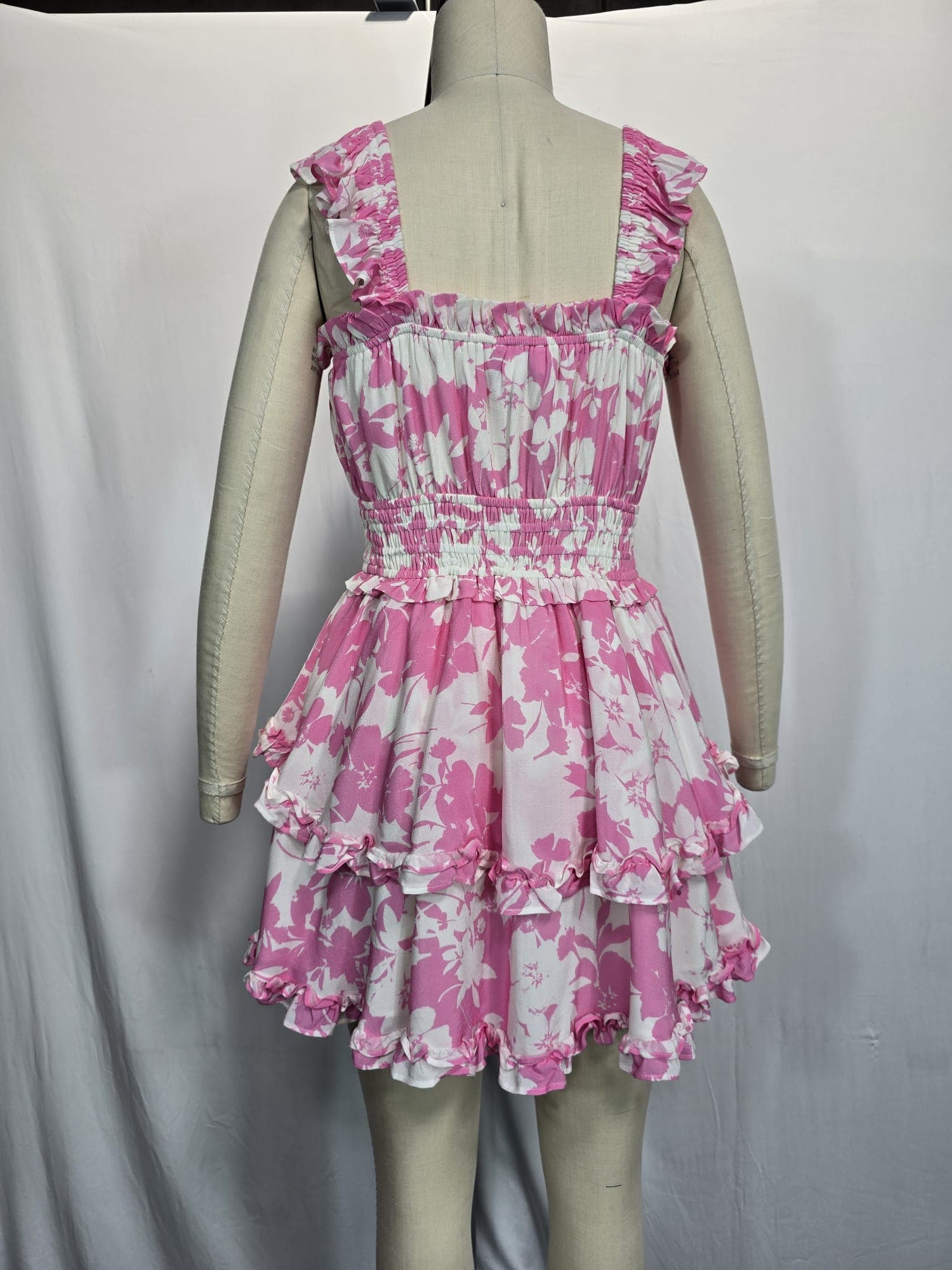 Sarah Mini Dress In Early Riser Pink - Image 4