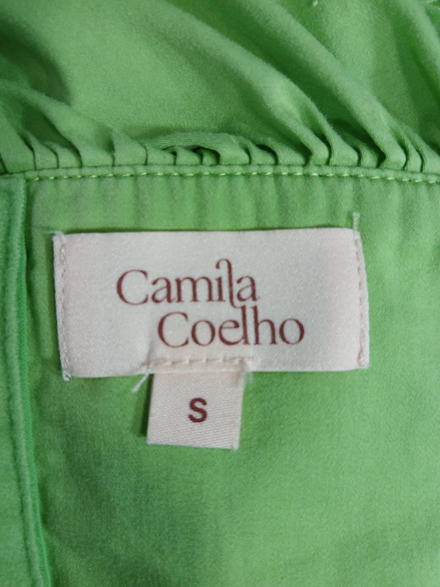 Brittany Crop Top In Green - Image 4