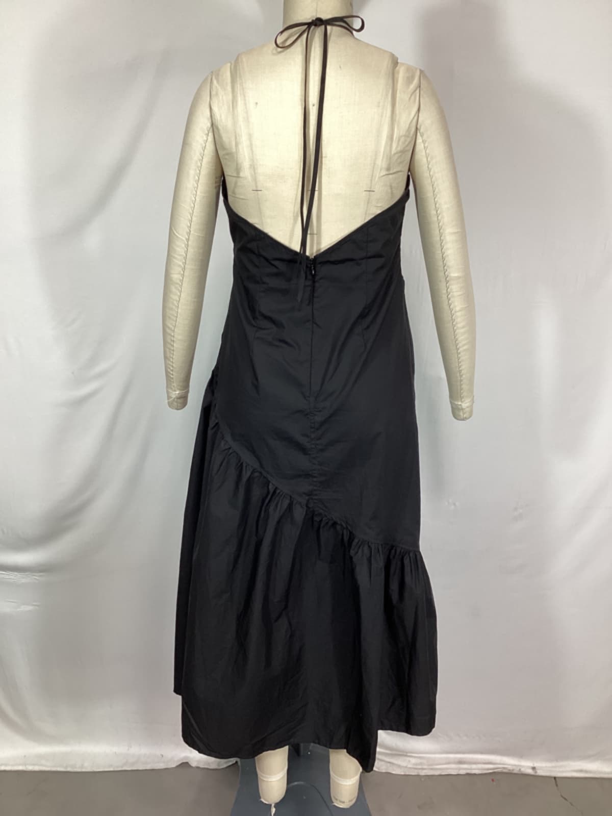 Stanza Midi Dress In Black - Image 2