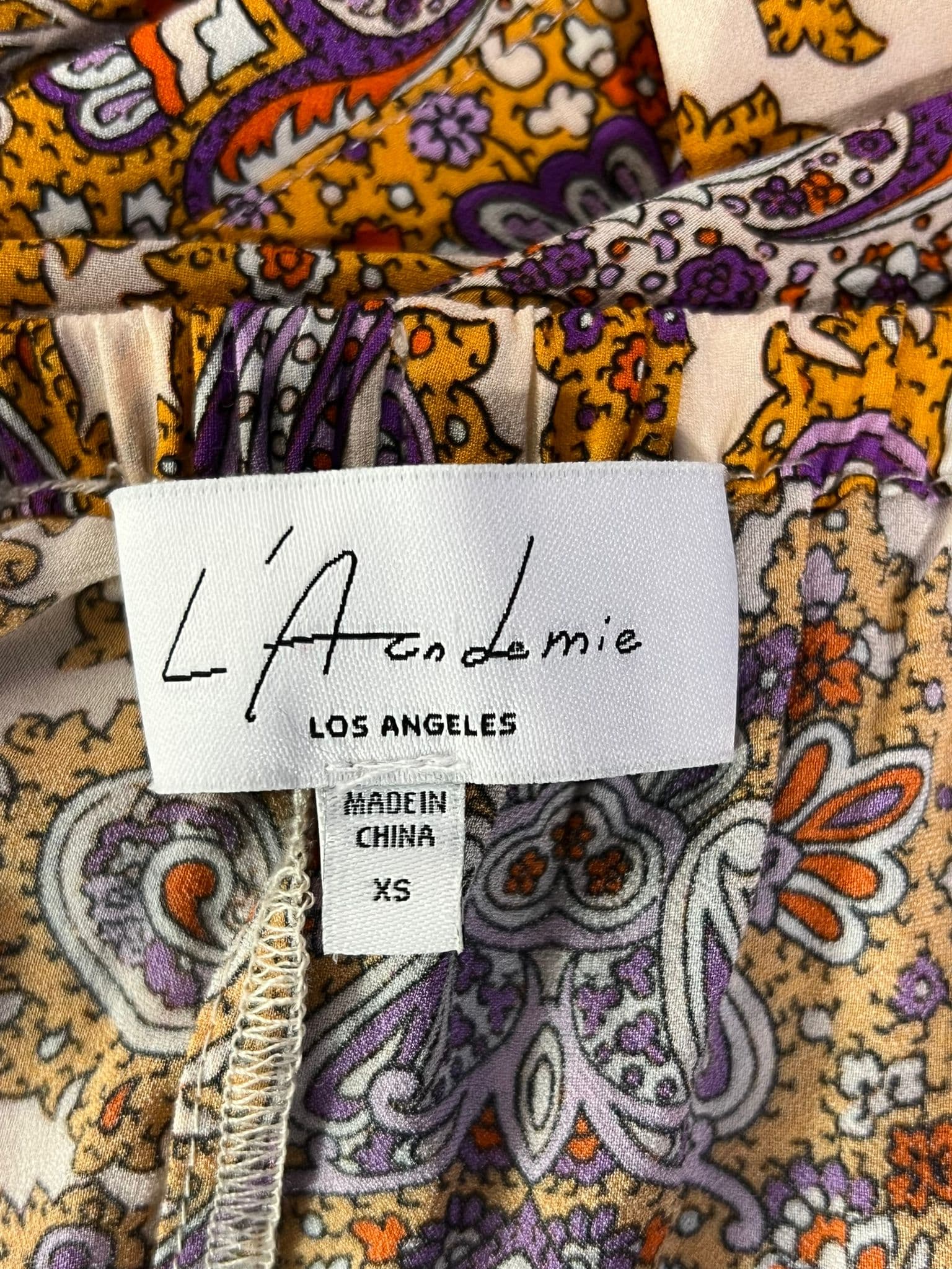 Palma Pant In Aria Multi Paisley - Image 2