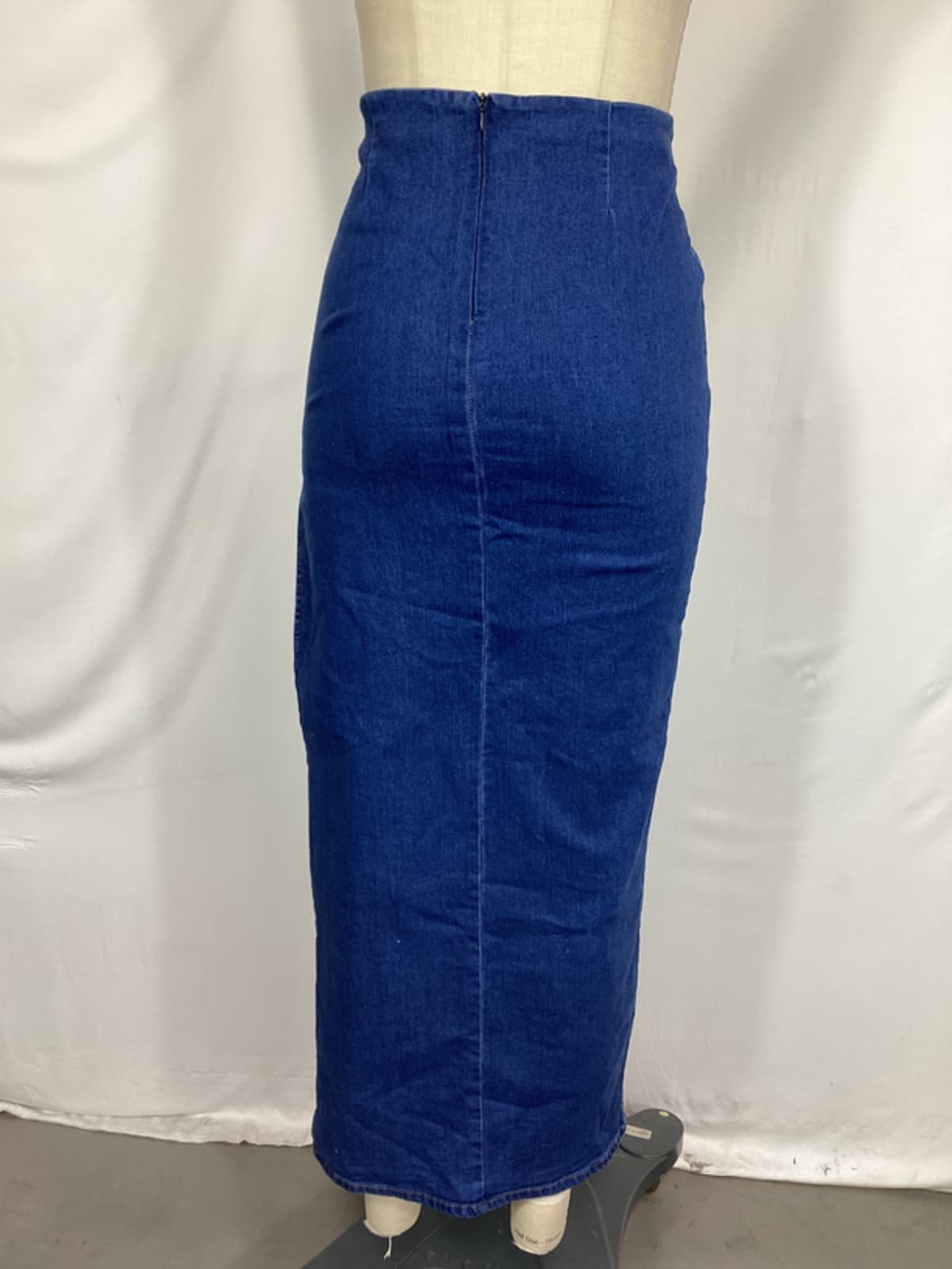 Joey Maxi Skirt In Denim - Image 2