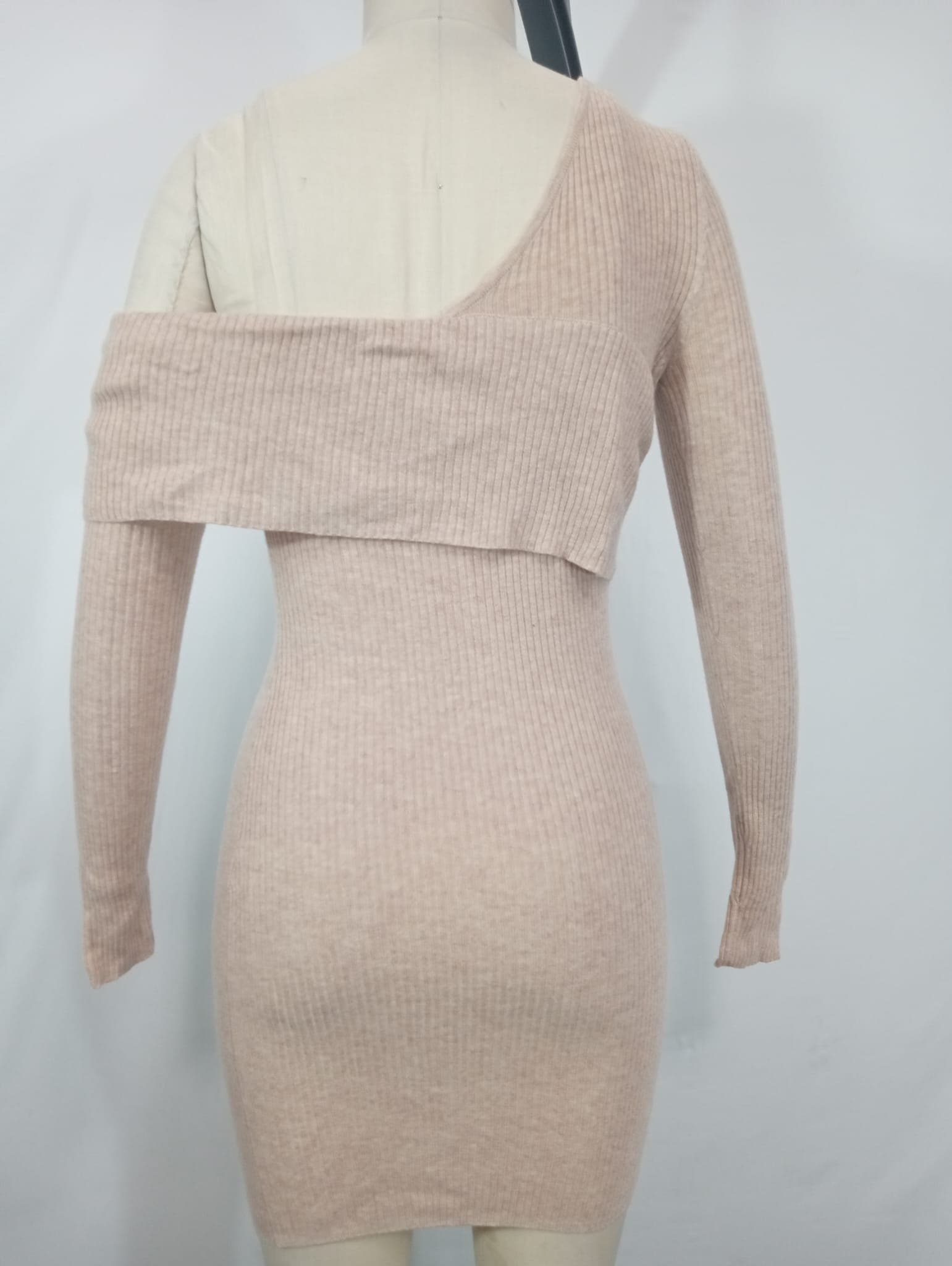 Sydney Dress In Light Oat - Image 2